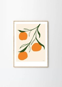 Poster 30x40 cm Orange – Anna Mörner – The Poster Club