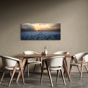 Tabloul - Paris din înâlțime (120x50 cm)