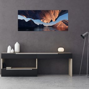 Tablou - Faleze 3D (120x50 cm)