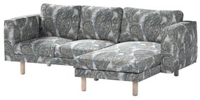 Husă pentru canapeaua Norsborg cu 3 locuri și șezlong Norsborg