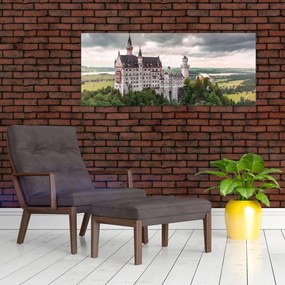 Tablou - Castelul pe stânci (120x50 cm)