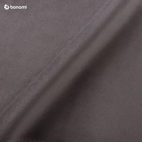Canapea extensibilă din catifea Milo Casa Santo, gri închis