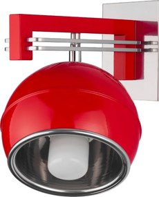 Aplica cu spot design modern KULE, rosu SG/KU/K/RD KM