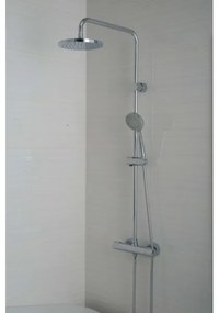 Set de duș cu baterie termostatică JIKA H3337170045711 MIO crom lucios