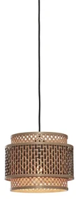 Lustra eco din bambus Bhutan L, tube 25x20 bl/nat