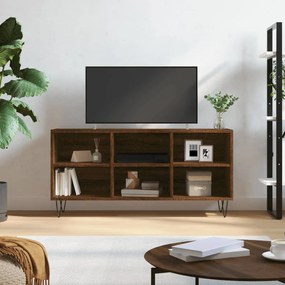 826995 vidaXL Comodă TV, stejar maro, 103,5x30x50 cm, lemn compozit