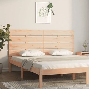 Tablie de pat, 180x3x80 cm, lemn masiv de pin Maro, 180 x 3 x 80 cm, 1