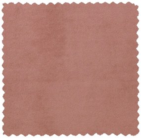 Fotoliu din catifea WOOOD Sara, roz