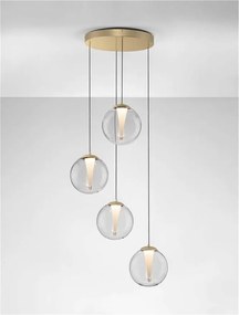 Lustra LED suspendata design modern decorativ GALEO 4L