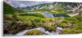 Tablou - Vedere la Muntele Rila (120x50 cm)