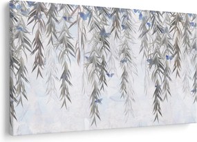 Tablou - Crenguțe de salcie cu fluturi (90x60 cm)