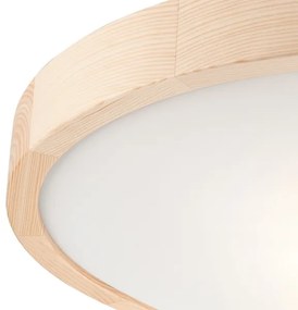 Plafonieră NATURAL SLIM 3xE27/60W/230V ø 47 cm pin