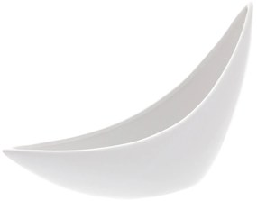Mască de ghiveci din ceramică albă, 29 x 17 x 8 cm