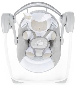 Ingenuity - Leagăn pentru copii CUDDLE LAMB cu melodie, 4xLR14