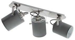 Eglo 98141 - Plafonieră cu spoturi VILLABATE 3xE27/10W/230V