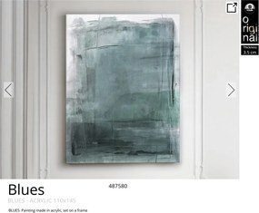 Tablou de perete decorativ Blues 110x145cm