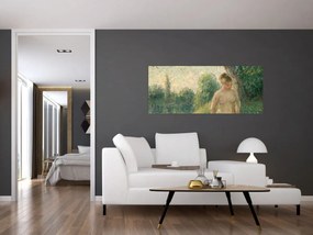 Tablou - Camille Pissarro, The Bather, reproducere (120x50 cm)