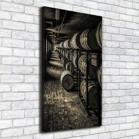 Tablouri tipărite pe pânză Butoaie Bourbon