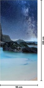 Fototapet pentru ușă - Plajă (95x205cm)