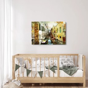 Tablou - Strada din Veneția (90x60 cm)