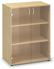 Dulap din sticlă medie ProOffice 80 x 45,8 x 106,3 cm Wild Pear