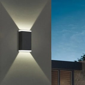 Aplică LED solară Brilagi SUN GUARD LED/2W/3,7V 2000 mAh IP45