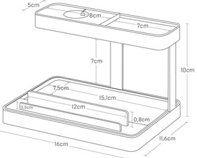 Suport pentru tabletă din metal Tower – YAMAZAKI