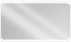 Mexen Nida oglindă iluminată de baie 140 x 80 cm, LED 6000K, anti aburire - 9806-140-080-611-00