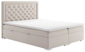 Pat Boxspring DORMAN Crem 160x200