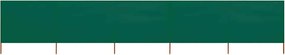 vidaXL Paravan anti-vânt cu 5 panouri, verde, 600 x 120 cm, textil