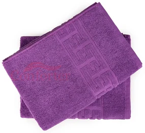 Set 2 Prosoape Bumbac 500 grame 2PRG512 Purple 70x130 cm