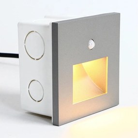 Emithor 70416 - Lumină LED pentru scări cu senzor SUNNY LED/1W/230V gri