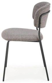 Scaun de bucaterie Zalar, gri/negru