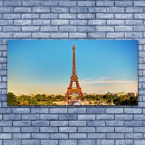 Tablouri acrilice Turnul Eiffel Paris Arhitectura Brown
