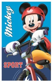 Disney Mickey Sporty Blue prosop de mână, prosop pentru față, prosop 35x65cm