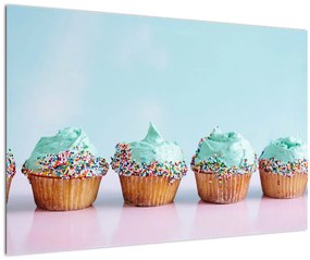 Tablou cu cupcakes (90x60 cm)