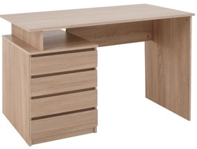 Masă de birou HANY NEW, stejar sonoma