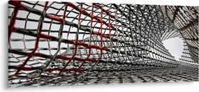 Tablou cu construcție din fier (120x50 cm)