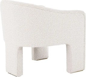 Scaun design LUX Pebbles boucle crem 115090 HZ