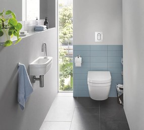 Vas WC Grohe Euro Ceramic , suspendat, evacuare orizontala, rimless, alb -39206000