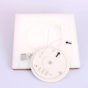 Plafonieră LED dimabilă pentru baie SAPANA LED/18W/230V IP44 Globo 41563-18WW