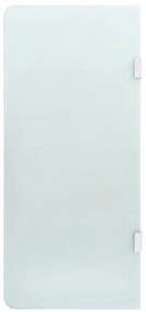 vidaXL Paravan intimitate pisoar de perete 90x40 cm sticlă securizată