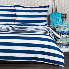 Lenjerie de pat din bumbac 4Home Navy, 140 x 200cm, 70 x 90 cm, 140 x 200 cm, 70 x 90 cm