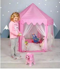 Cort pentru copii Castle Pink
