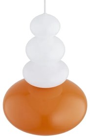 Lustră pe cablu Argon 8822 DIEGO 1xGU10/5W/230V alb/portocaliu