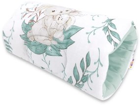 Baby Nellys Perna de alaptare în mână, LULU natural - mentă