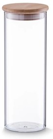 Recipient din sticlă cu capac din bambus, 1600ml, ZELLER