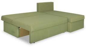 Coltar Extensibil Cu Lada Depozitare Modulo, Interschimbabil Stanga/Dreapta, Verde