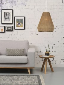 Lustra suspendata eco din iuta Iguazu L conic 50cm