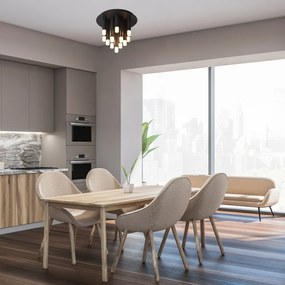 Plafoniera stil minimalist Ramira 13L negru